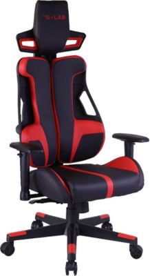 Chaise gaming THE G-LAB KS-CARBON-BLACKRED