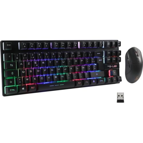 The G-LAB Gaming Combo ZINC - Pack Clavier/Souris 