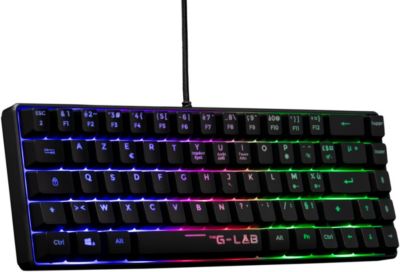 Clavier gamer THE G-LAB GLAB-COMBO-IRIDIUM-F