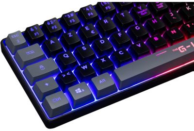Clavier gamer THE G-LAB KEYZ HYDRO FR NOIR/GRIS