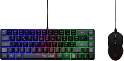 Clavier gamer sans fil THE G-LAB COMBO HYDRO BKG FR