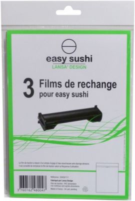 Films de rechange EASY SUSHI de 3 Films de rechange