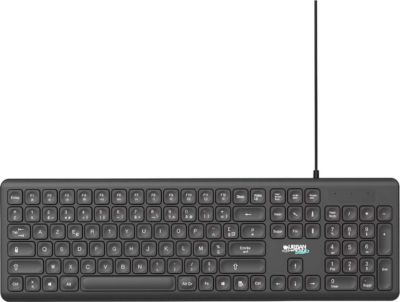 Clavier sans fil URBAN FACTORY pour PC Modèle Cyclee Touche Complet