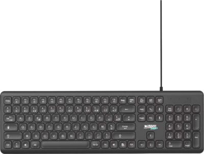 Clavier sans fil URBAN FACTORY pour PC Modèle Cyclee Touche Complet