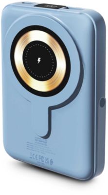 Batterie externe URBAN FACTORY 10 000 mAh MagSafe Bleu