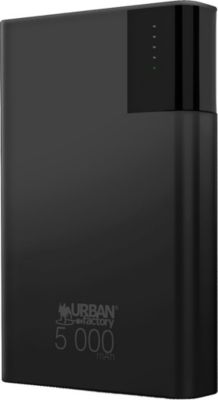Batterie externe URBAN FACTORY 5000mAh Série Bigee Double Ports
