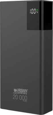 Batterie externe URBAN FACTORY 20000mAh Série Bigee Triple Ports