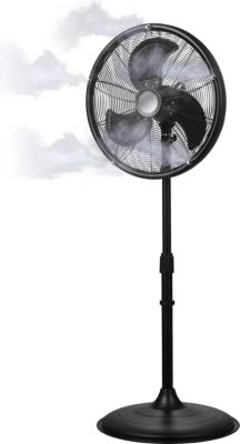 Ventilateur brumisateur sur pied, O'FRESH, Intérieur, 135 cm , 090
