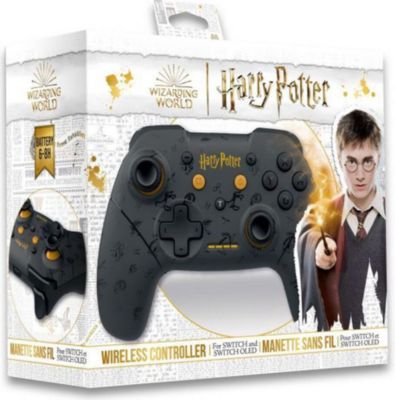 Manette TRADE INVADERS Manette Sans Fil- Harry Potter- Noire