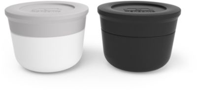 Bento MONBENTO MB Temple S Noir Onyx Gris Coton