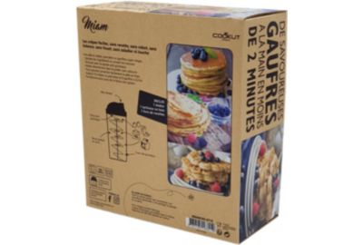 Shaker COOKUT à crepes avec spatule et livre