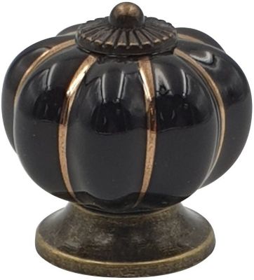 Poignée cocotte COOKUT COCOTTE CITROUILLE CERAMIQUE GRAPHITE