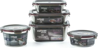 Boîte alimentaire CUITISAN inox compatible au micro-ondes