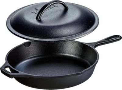 Poêle LODGE en fonte, tous feux dont induction