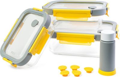 Boîte alimentaire PIKA en verre et verre trempé - GlassShock