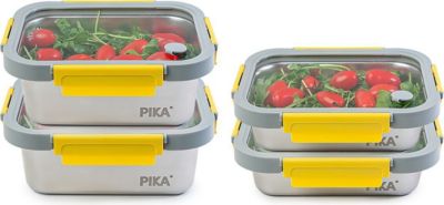 Boîte alimentaire PIKA en inox et verre trempé - MetalShock