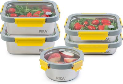 Boîte alimentaire PIKA en inox et verre trempé - MetalShock