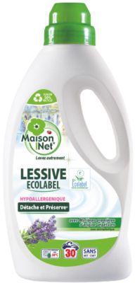 Lessive MAISON NET Lessive Ecolabel Lavande 1.5L 30 lavages