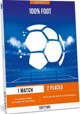 Coffret cadeau STADIUMBOX 100% Foot