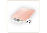 Balance de cuisine LITTLE BALANCE sans pile USB Energy rose nacrée