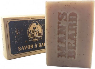 Coffret soin du visage MAN'S BEARD Savon chèvre au lait - 100 gr