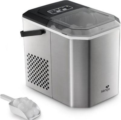 Machine à glaçons SENYA 1,3L - 12kg par jour - Ecran Led