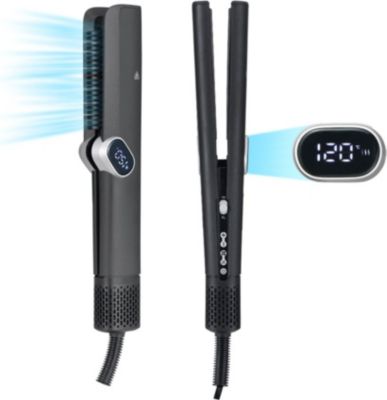 Lisseur séchant SENYA Wet and Dry Hair Fusion - noir