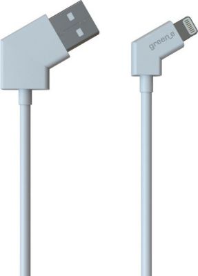 GREEN E - KIT DE CHARGE Ecoconçu pour IPHONE (Cable Lightning vers USB +  Adaptateur prise + Adaptateur allume cigare) - Green_E