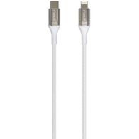 Câble Lightning GREEN_E vers USB-C blanc 1.2m