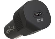 Chargeur allume-cigare GREEN_E USB-C 30W noir