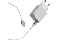 Chargeur USB C GREEN_E USB-C 20W + Cable lightning blanc
