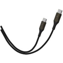 Câble USB C GREEN_E vers USB-C noir 2.5m Nylon