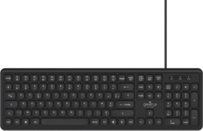Clavier filaire GREEN_E Filaire eco USB-A Noir