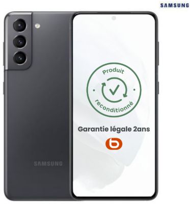 Smartphone SAMSUNG Galaxy S21 5G Gris 128Go Batterie Neuve