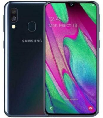 Smartphone SAMSUNG Galaxy A40DUALSIMNoir64Go Batterie Neuve Reconditionné