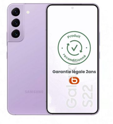 Smartphone SAMSUNG Galaxy S22 Violet 128Go