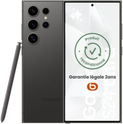 Smartphone SAMSUNG Galaxy S24 Ultra Noir 1To Batterie Neuve Reconditionné