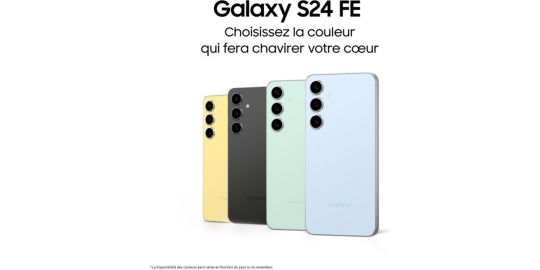 Smartphone SAMSUNG Galaxy S24 FE 5G Graphite128Go