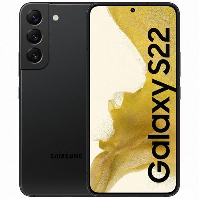 Smartphone SAMSUNG Galaxy S22 Noir 256Go Excellent État avec Batterie Neuve - Reconditionné