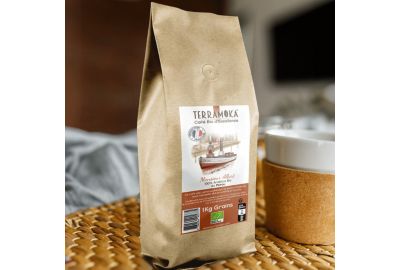 Café en grain TERRA MOKA Albert Grain - 1000g Perou Bio
