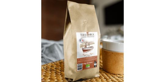 Café en grain TERRA MOKA Albert Grain - 1000g Perou Bio
