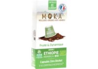 Café bio TERRA MOKA ETHIOPIE X10 Biodegradables BIO