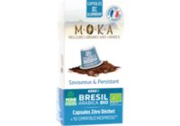 Café bio TERRA MOKA BRESIL  X 10 Biodegradables BIO