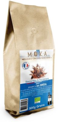 Café En Grain Terra Moka Bio Arabica Du Brésil