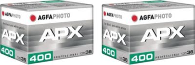 Appareil prêt à photographier AGFAPHOTO Pack 2 x AGFAPHOTO APX 400 PROF 135-36