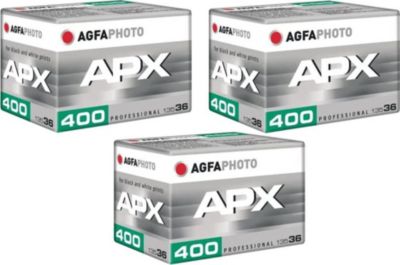 Appareil prêt à photographier AGFAPHOTO Pack 3 x AGFAPHOTO APX 400 PROF 135-36