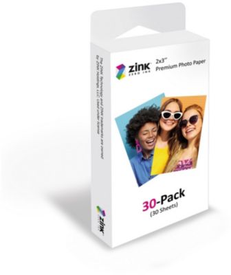 Papier photo instantané ZINK 30 papiers photo pour Mini P2