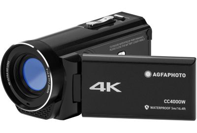 Caméscope 4K AGFAPHOTO CC4000W étanche 4K - Noir