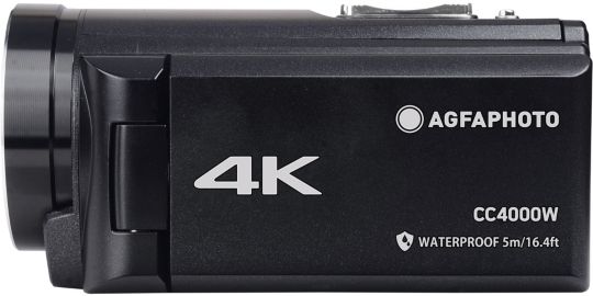 Caméscope 4K AGFAPHOTO CC4000W étanche 4K - Noir