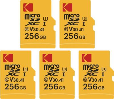 Carte Micro SD KODAK Kodak Lot de 5 Cartes Mémoire Micro SD 2
